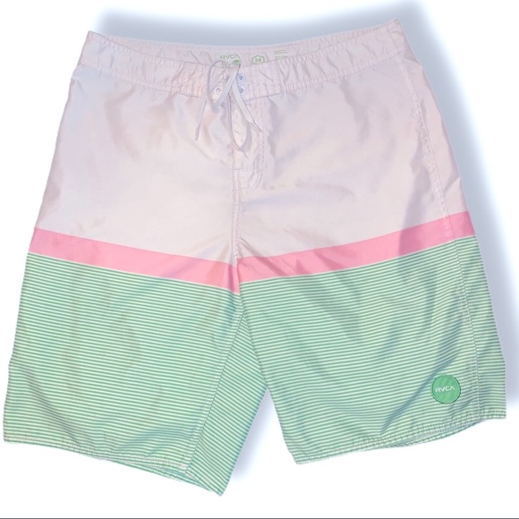 RVCA Mens Sz 34 Performance Stretch Board Shorts - Picture 2 of 5